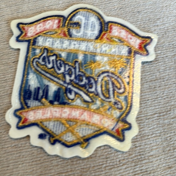 Los Angeles Dodgers 40th Anniversary Official MLB Game Patch - Picture 2 of 4